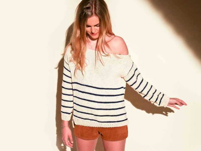 A chic sweater from We Are Knitters