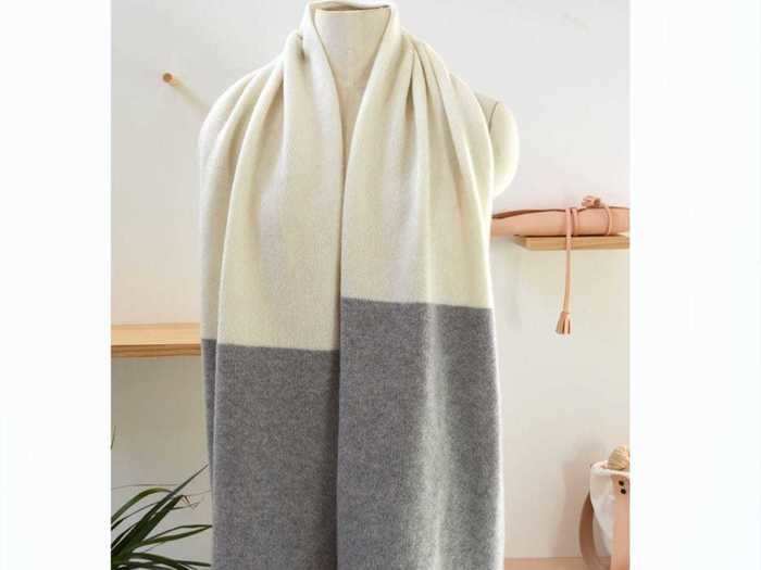 An oversized scarf from Solid & Marl