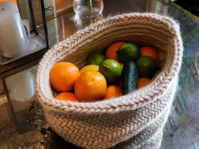 A versatile basket from We Are Knitters