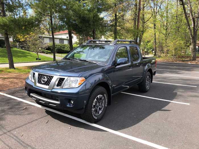 The 2020 Nissan Frontier I tested came in an Arctic Blue Metallic paint job that was rather fetching. My truck was a pre-production vehicle, but it would sticker at about $38,000, in Pro-4X trim. A base, no-frills Frontier is less than $20,000.