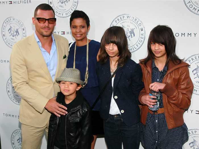 Justin Chambers and his wife, Keisha, have five children together — four daughters and one son.