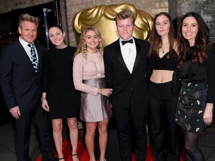 Gordon Ramsay and wife Tana have five kids together. Their youngest was born in April 2019.