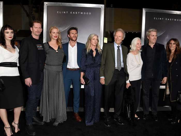 Clint Eastwood has welcomed eight kids over 42 years.