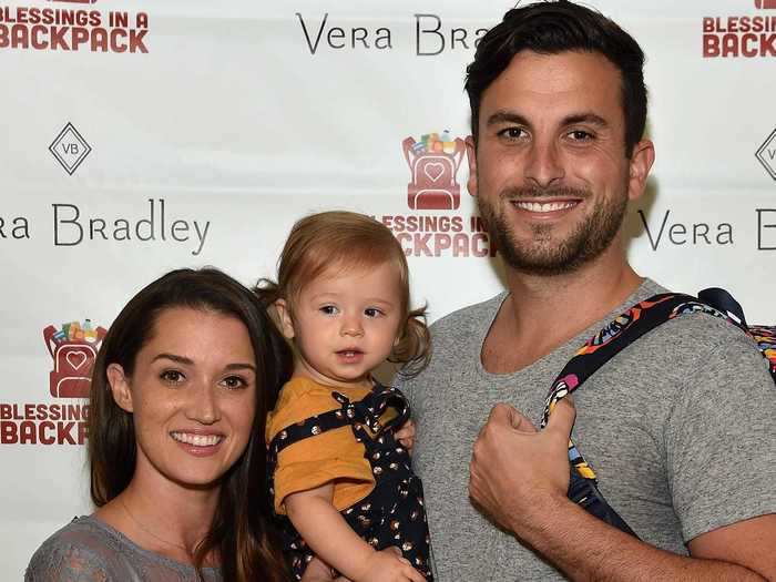 Jade Roper and Tanner Tolbert met on "Bachelor in Paradise" in 2015, and got married eight months later. They welcomed their second baby in July 2019.