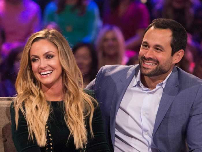 Jason Mesnick proposed to Melissa Rycroft on the finale of his season of "The Bachelor," but revealed on "After the Final Rose" that he was still in love with runner-up Molly Malaney. They were married in 2010, and had a daughter, Riley, in 2013.
