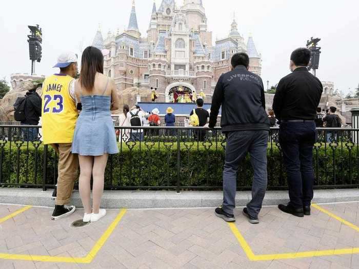 Disneyland Shanghai was the first Disney park worldwide to reopen.