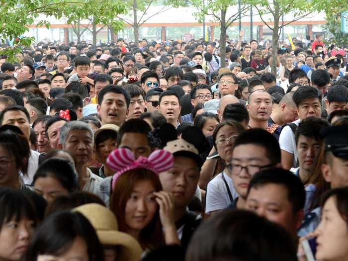 Massive crowds like those seen in 2016 are no longer the norm at Shanghai Disneyland as the resort eases into reopening.