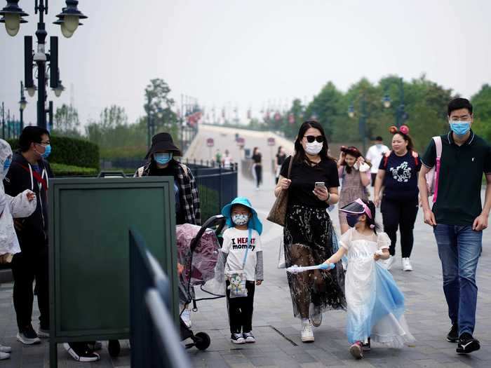 Now, families visit the park with plenty of space between other guests.