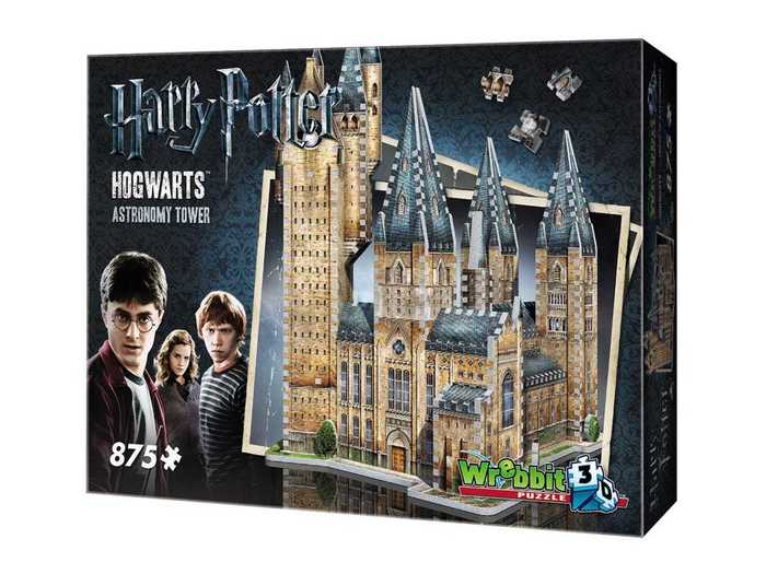 A 3D puzzle modeled after a famous Hogwarts tower