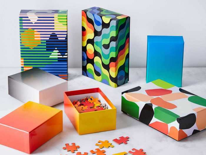 Headache-inducing puzzles with a spectrum of colors and patterns