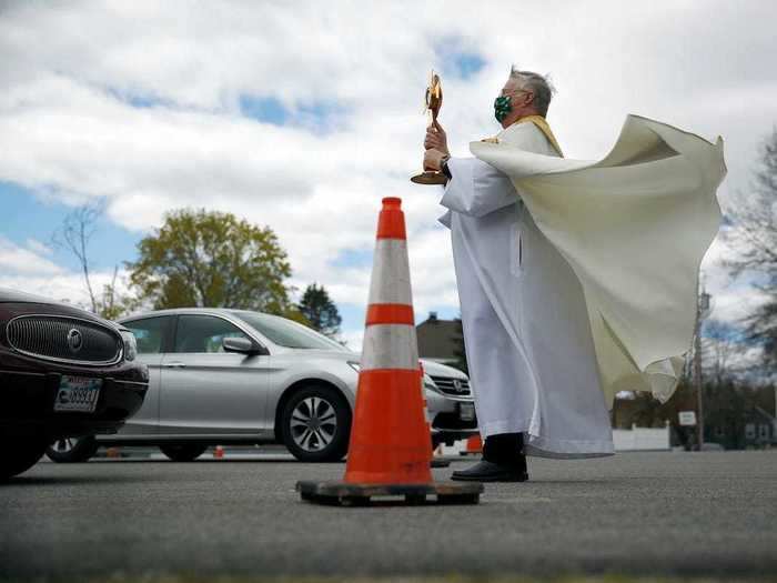 Car seats have become the new pews in Maine.