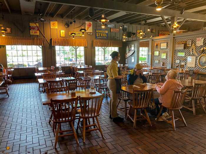 At Cracker Barrel, a team of executives visits and validates each store before it