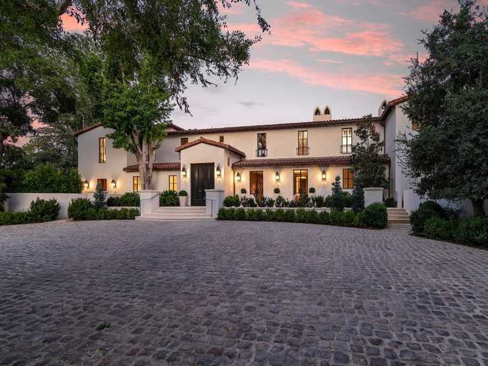 The 20,000-square-foot mansion was built in 1930 and renovated in 2019.