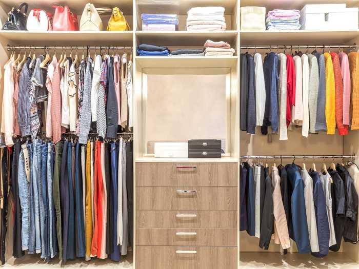 So you want to organize your closet. Where should you even begin?