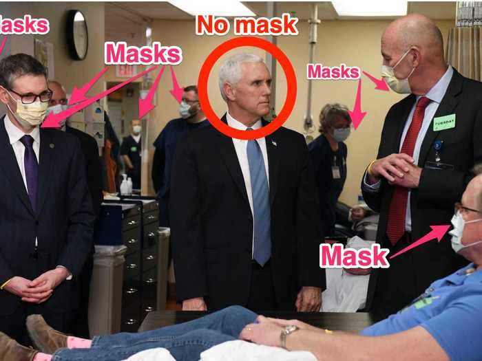 He received major backlash at the end of April when he chose not to wear a face mask on a visit to the Mayo clinic.