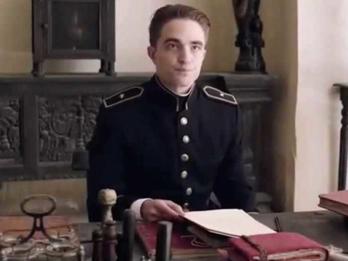 Pattinson played Officer Mandel in "Waiting for the Barbarians" (2019).