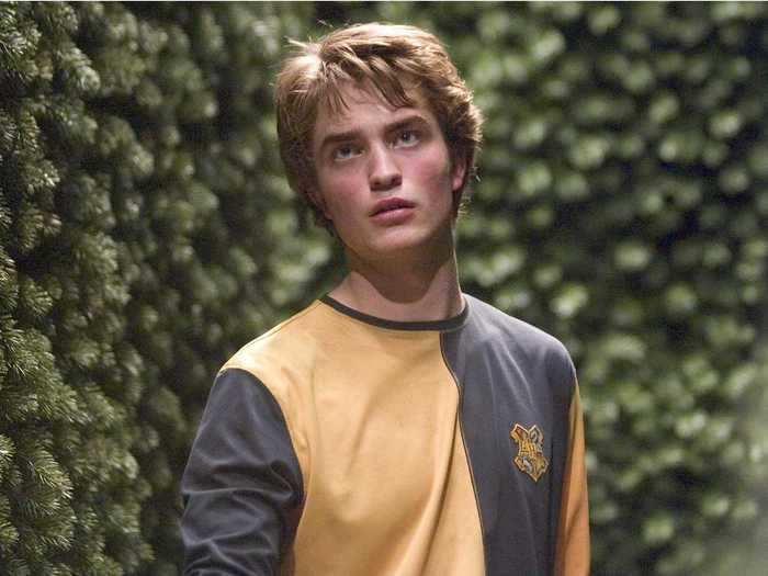 Pattinson first played Cedric Diggory in "Harry Potter and the Goblet of Fire" (2005).