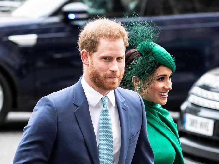 For their final royal appearance, Prince Harry and Markle