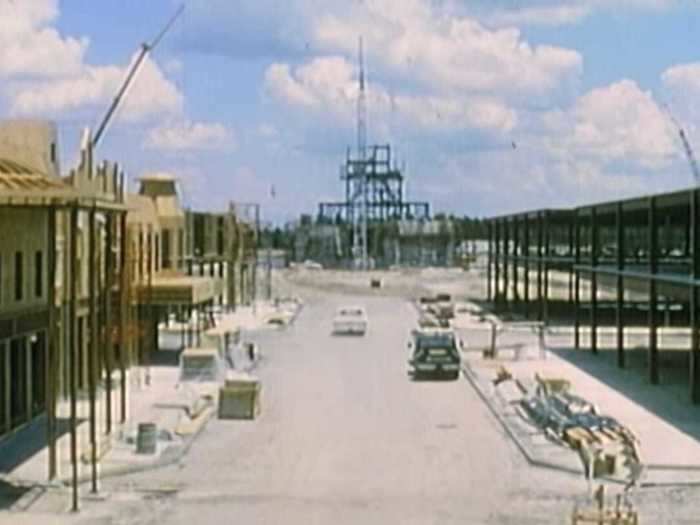 Cinderella Castle was constructed over the course of 18 months in 1970.