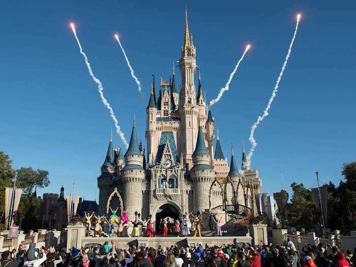 As of last year, Cinderella Castle looked a lot like it did when Magic Kingdom opened in 1971.