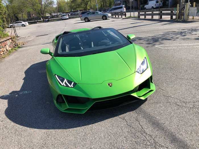 The sharklike fascia is so good that I think it gives every other supercar on the road a run for its money — including Ferrari.