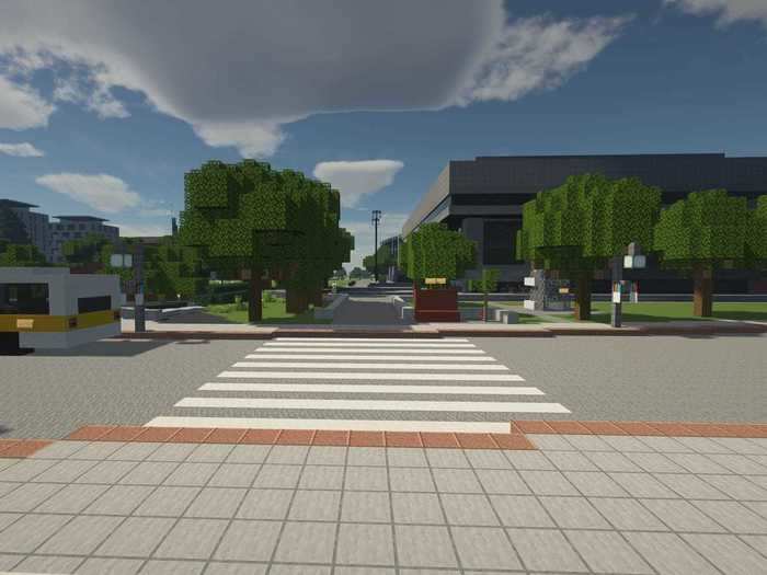 Over in Massachusetts, hundreds of MIT students recreated their campus in "Minecraft" as well.