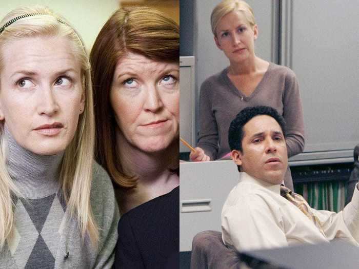 Angela Kinsey had worked with both Kate Flannery and Oscar Nuñez (who played Oscar Martinez) before they co-starred on "The Office" together.