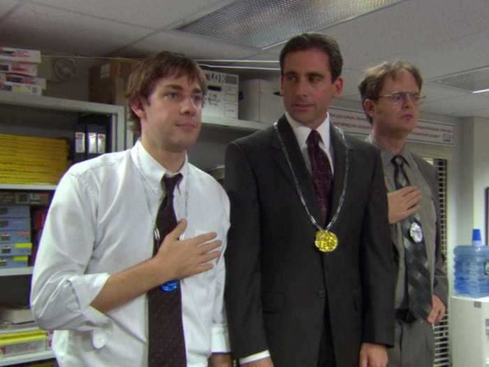 The "Office Olympics" episode was based on a similar competition that Daniels