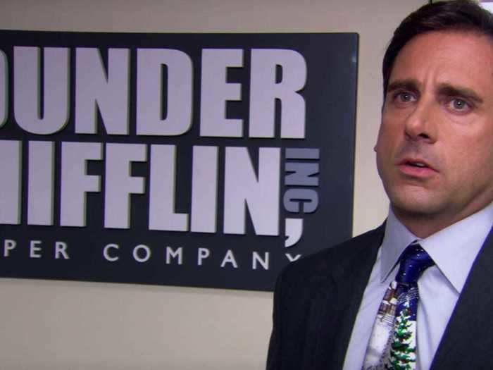 Krasinski admitted that he took the Dunder Mifflin sign that appears throughout the show on the last day of filming.