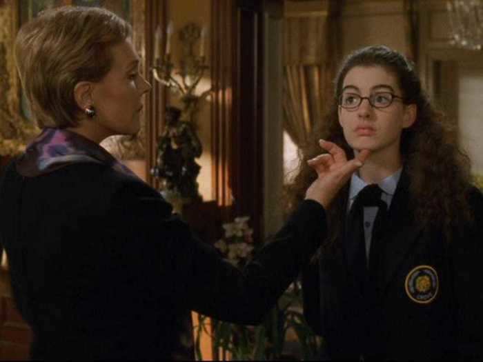 "The Princess Diaries" was Hathaway