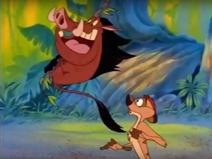 "Timon and Pumbaa" continued the adventures of your favorite pals from "The Lion King."