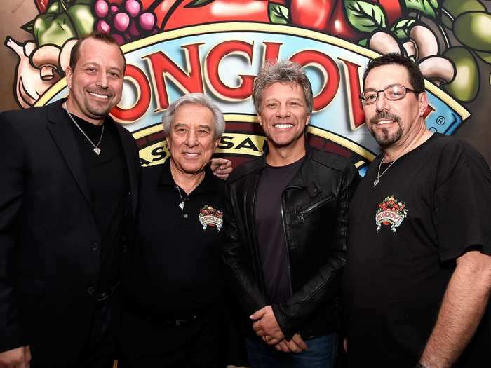 Jon Bon Jovi owns Bongiovi Pasta Sauces. Growing up, his dad was famous in his neighborhood for his homemade pasta sauce.