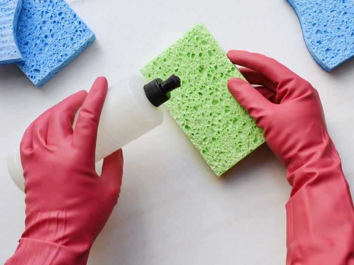 Your sponge sitting by the kitchen sink should be replaced about once a week.