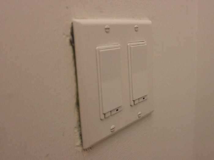 Light switches are also constantly being touched.