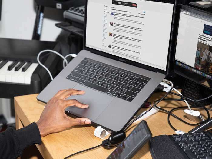 Laptops are used constantly throughout the day and sometimes shared between friends and family, making them high-touch points that need to be cleaned thoroughly.