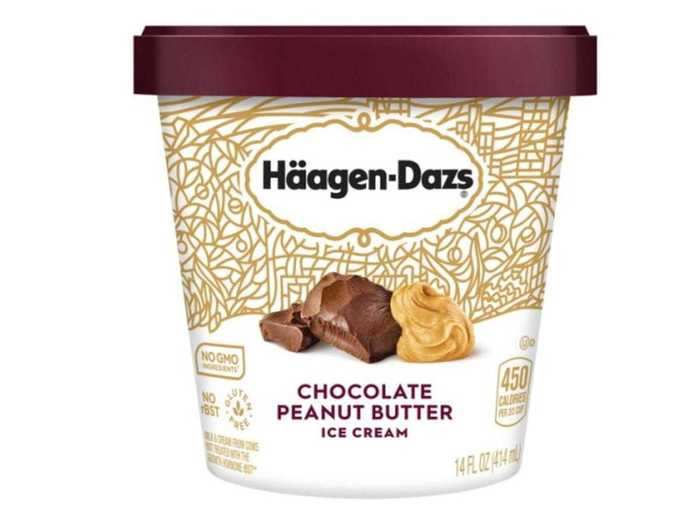 Häagen-Dazs peanut butter chocolate ice cream