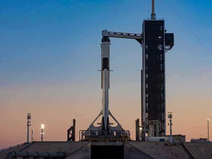 Behnken and Hurley will ride it out to Launch Complex 39A, which used to launch Apollo moon missions and space shuttles, and NASA allowed SpaceX to retrofit.