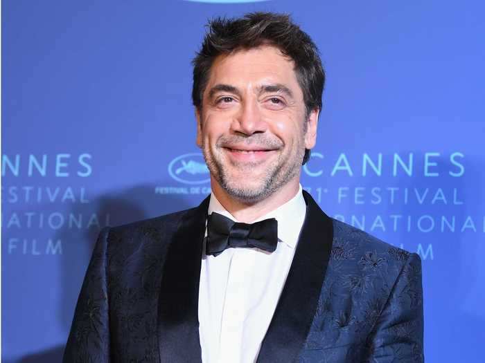 Javier Bardem said he "can