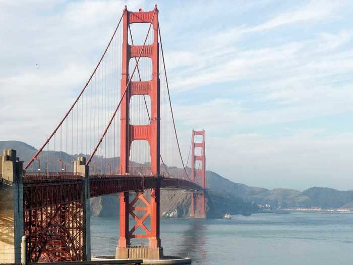 6. The average weekly commute to work in San Francisco, California, is 2 hours and 53.5 minutes.