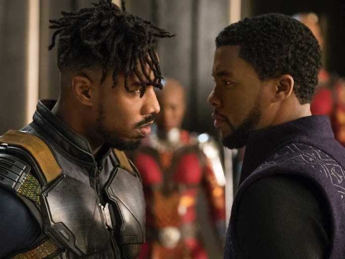 "Black Panther" was the first superhero movie to be nominated for Best Picture at the Academy Awards.