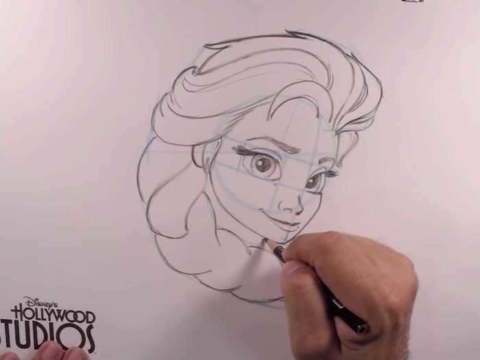 Take some time to learn how to draw famous Disney characters.