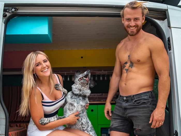 Mietta Feery and Christopher Beer have been traveling the world together by van for a year.