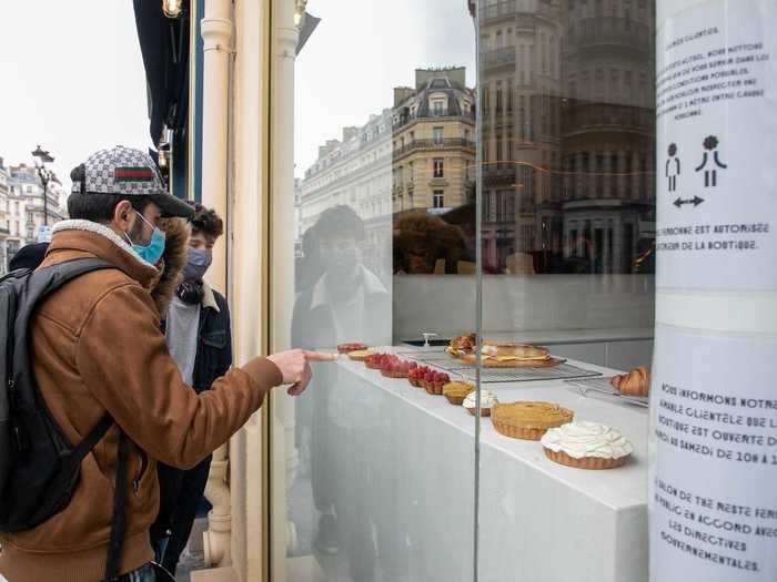 Residents could only leave their house for essential reasons, like visiting the pharmacy or picking up bread at a bakery.