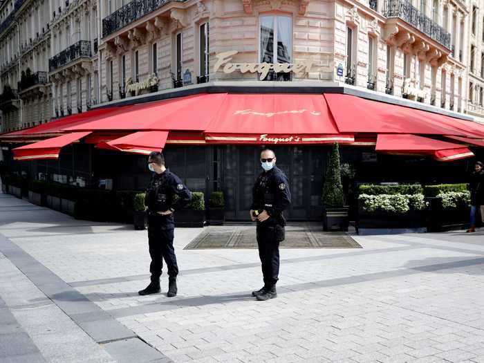 Walks outside were prohibited, and residents had to carry a certificate indicating their reason for leaving the house. If they broke quarantine orders, they faced fines up to €135 ($150).