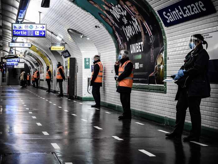 Through the end of May, officials will clean metro cars, trams, trains, and buses daily. They will also enforce social distancing by marking lines for queues ...