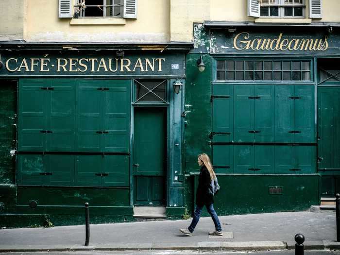 For the time being, cafés and restaurants, universities, and major tourist attractions remain closed. France will decide on a reopening date for restaurants and cafés at the end of May.