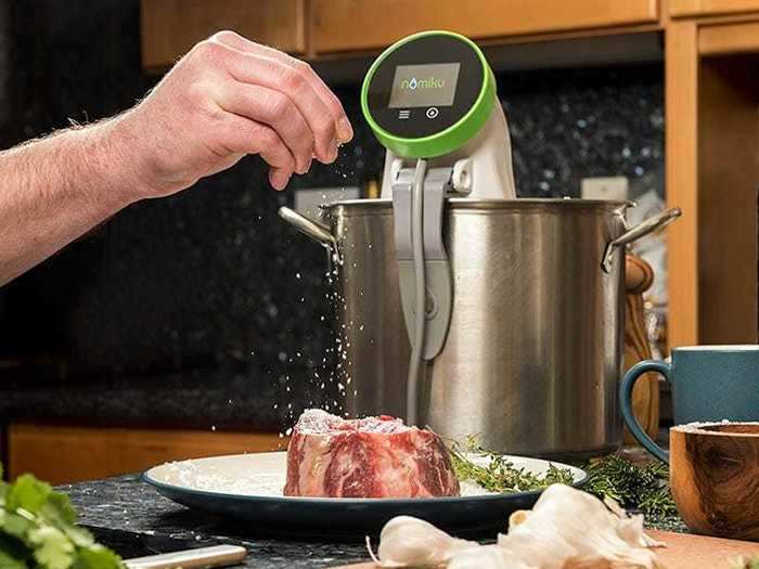 A WiFi-enabled sous vide