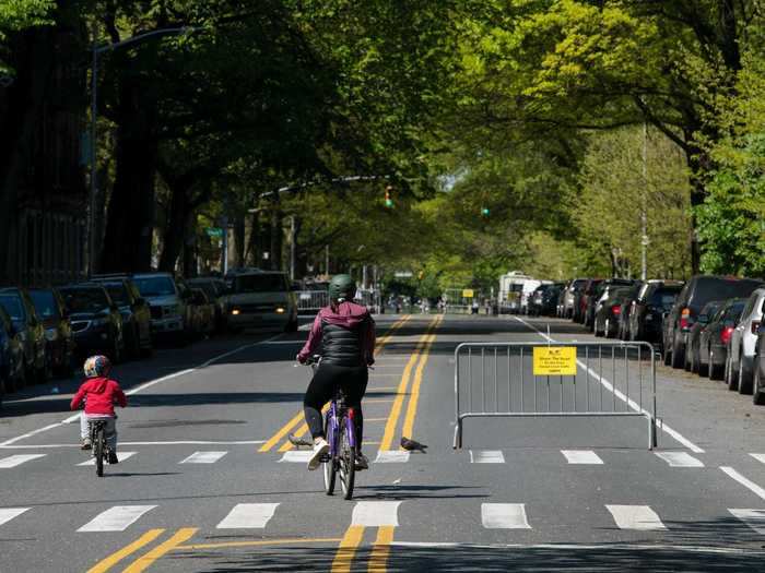 Eventually, New York City aims to open a total of 100 miles of streets for free use to pedestrians.