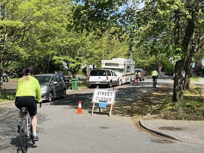 In Seattle, 20 miles of streets have been closed to car traffic, and Mayor Jenny Durkan has announced that they will remain closed even after the lockdowns are lifted in the city.