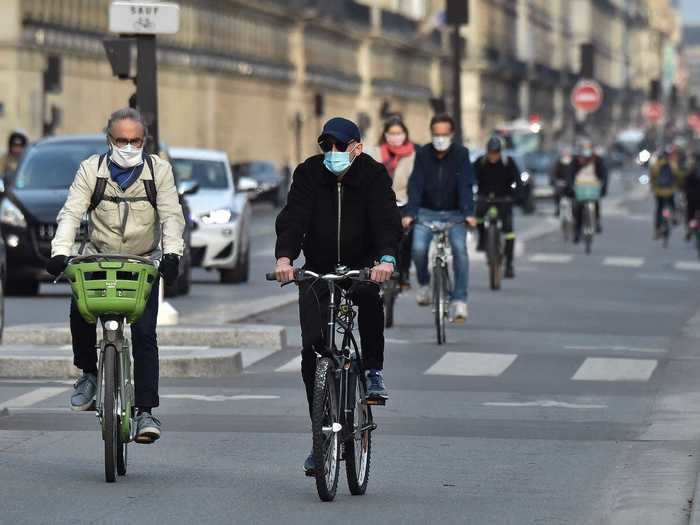 In Paris, one of the city